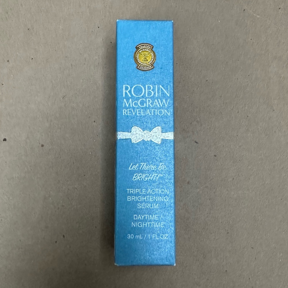 Robin Mcgraw Revolution Triple Action Brightening Serum Daytime/Nighttime 1oz